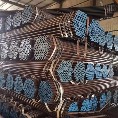 ASTM A106B A53B Pipa Baja Karbon ISO PED CE Tabung Baja Mulus