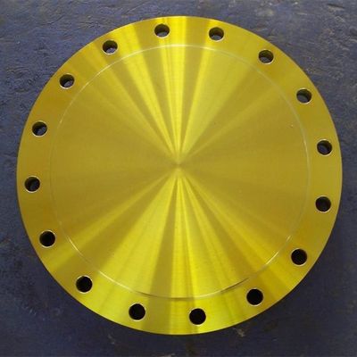 Sch40 BS 4504 Flange Carbon Steel Forged Blind Flange Untuk Pemasangan Pipa