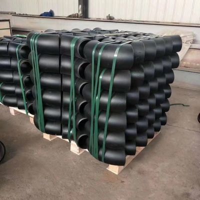 Perlengkapan Pipa Baja Karbon 5 Inci ANSI ASME B16.9 Steel Butt Welding Elbow